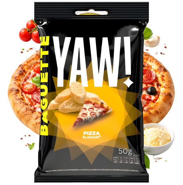 YAW! - Baguette-Snack Pizza Flavour 50g